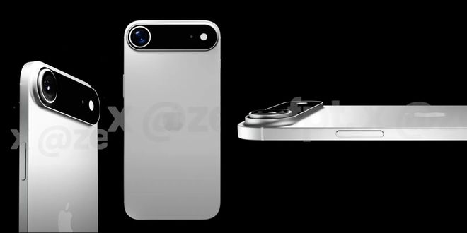 AD渲染图17 Pro或首用铝+玻璃机身龙8囯际四款iPhone 17机型的C(图4)